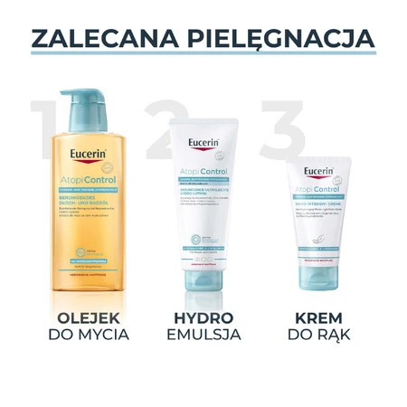 Eucerin AtopiControl, засіб для заспокоєння шкіри, 400 мл: ціни та характеристики