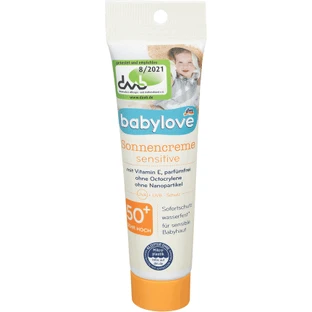 Babylove Детский солнцезащитный крем 30 мл