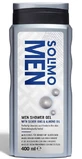 Solimo Men, гель для душу, мигдальне масло та іони срібла, 400 мл