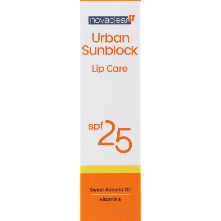 Novaclear Urban Sunblock, захисний бальзам для губ, 4,9 г: ціни та характеристики