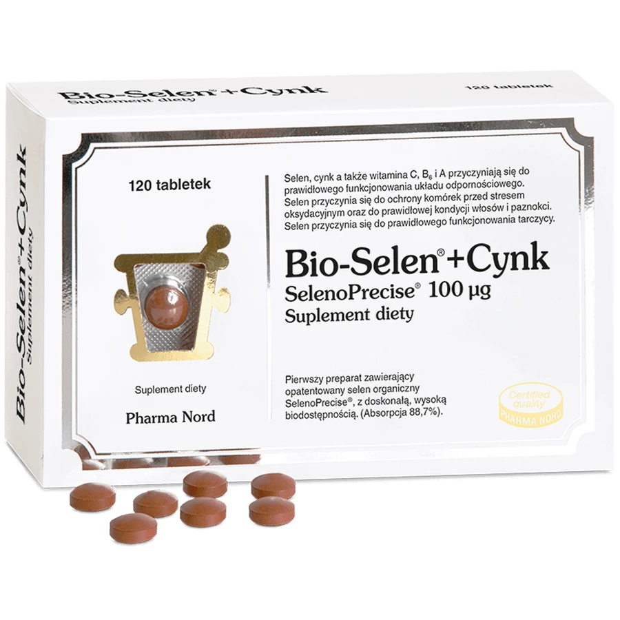 Pharma Nord Біо-Селен + Цинк, 120 компр.: ціни та характеристики