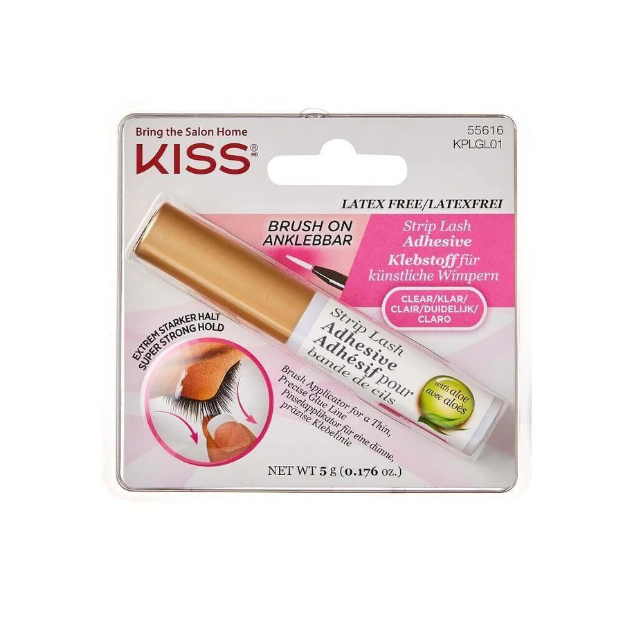 Клей с алоэ для накладных ресниц, 5 г, Kiss: цены и характеристики