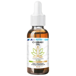 Allnutrition Канабісова олія 5% CBD, ulei de cânepă, 10 мл