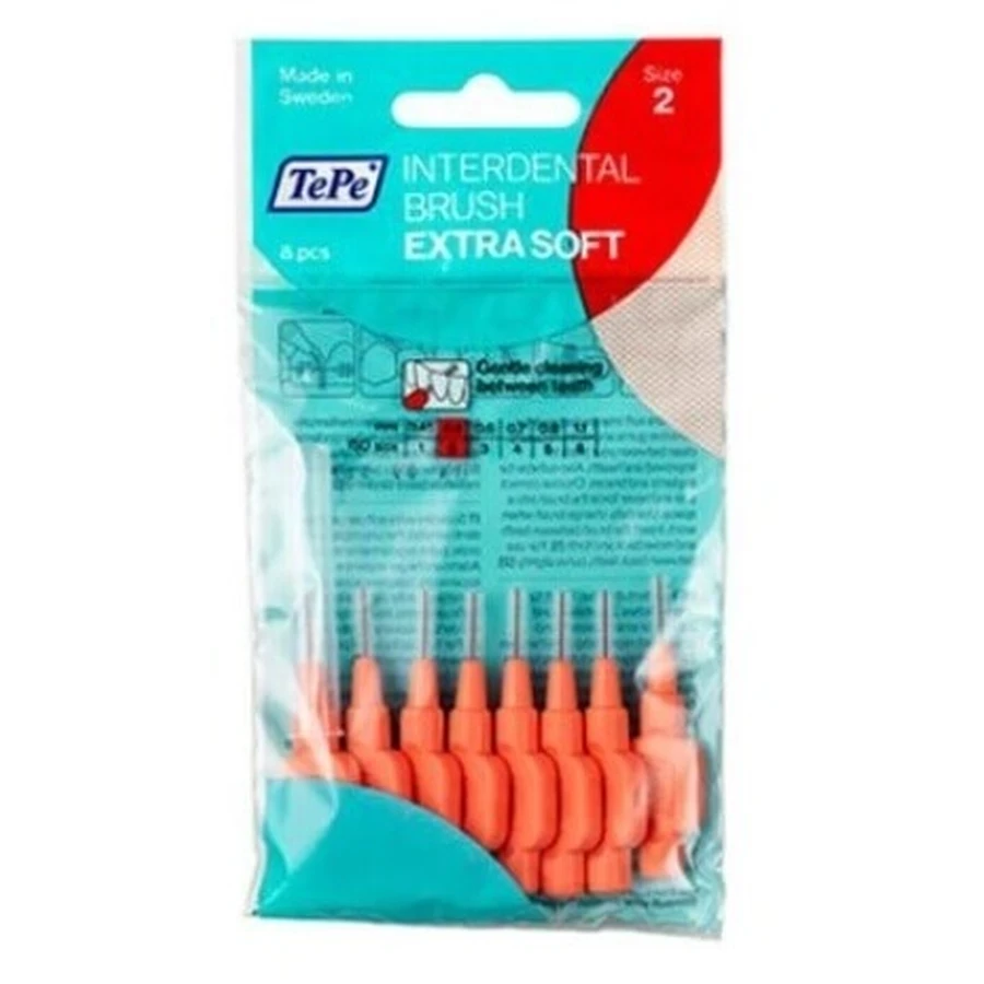 TePe, Міжзубні щітки Extra Soft 0,5мм rot, 8 шт: ціни та характеристики
