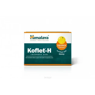 Himalaya Koflet-H со вкусом апельсина 12 пастилок