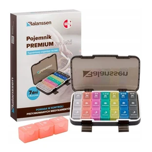 Контейнер для ліків Balanssen Premium для 3 разів на день, 1 шт