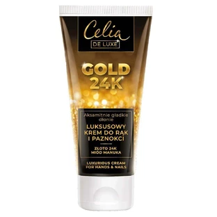 Celia De Luxe Gold 24K Роскошный крем для ран и ногтей, 80 мл
