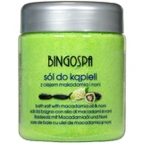 Соль для ванн BingoSpa «Макадамия и масло нони», 580 г