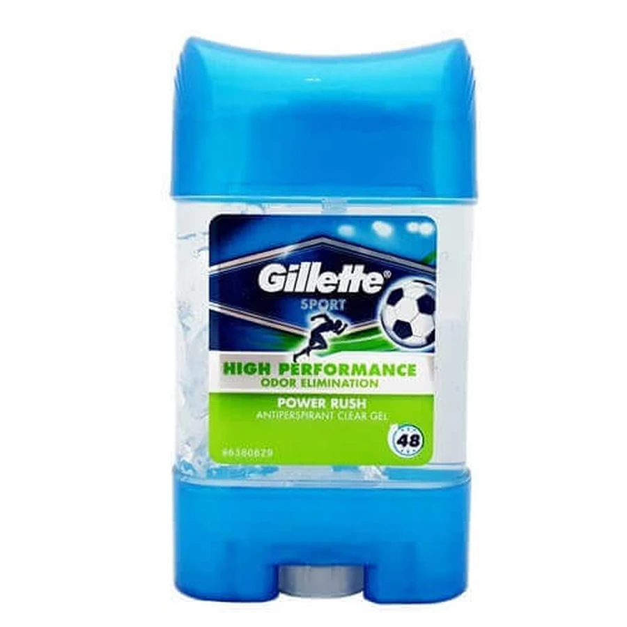 Гель-антиперспирант Gillette Sport Power Rush, 70 мл: цены и характеристики
