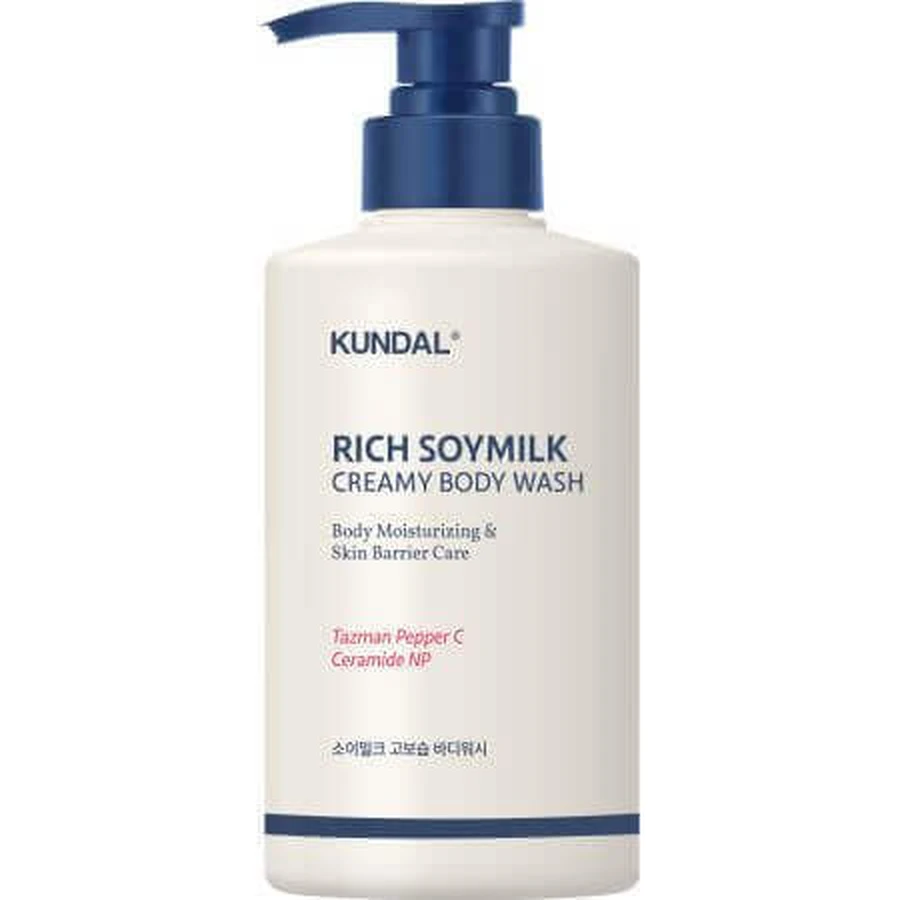 Зволожуючий гель для душу Mellow Vanilla Rich Soymilk Moisturizing Shower Gel, 500 мл, Kundal: ціни та характеристики