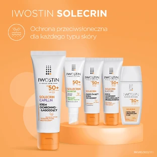 Iwostin Solecrin Capillin, захисно-заспокійливий крем, SPF 50+, 50 мл