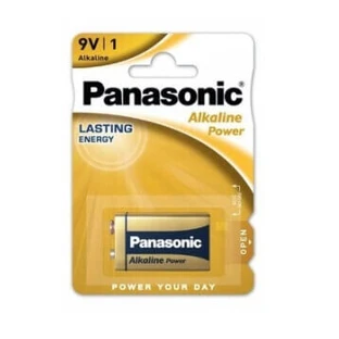 Panasonic, лужний акумулятор 9 В (6F22)