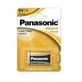Panasonic, лужний акумулятор 9 В (6F22)