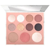 BrushUp! Makeup Palette Multifunctional Eye and Face Makeup Palette 01 Dusk Lover, 18,5 г