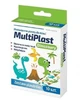 Водостійкі дитячі пластирі MultiPlast Динозаври 10 шт