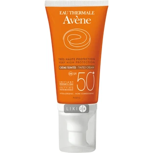 Солнцезащитный крем тональный Avene SPF 50+ для сухой и чувствительной кожи 50 мл