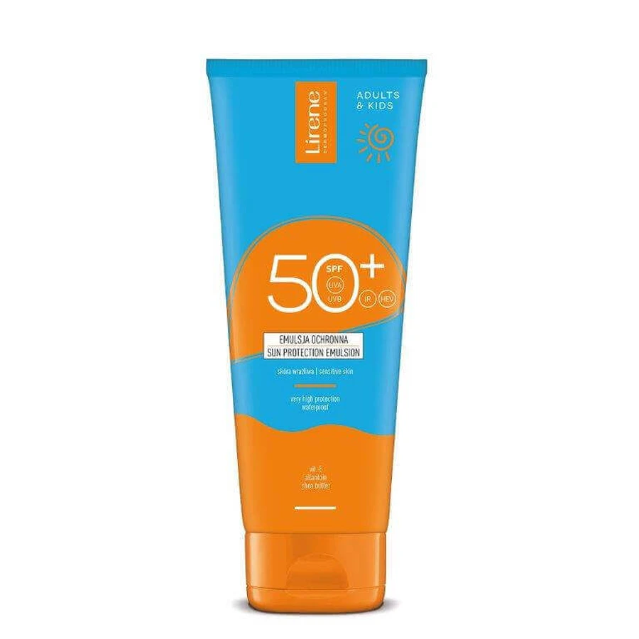 Lirene, Захисна емульсія SPF 50+, 200 мл: ціни та характеристики