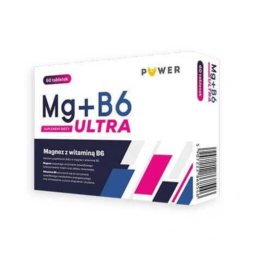 Mg+B6 Ultra, 60 таблеток: цены и характеристики