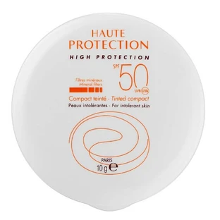 Крем-пудра Avene Solaires Tinted Compact компактна сонцезахисна SPF 50+, персик, 10 г