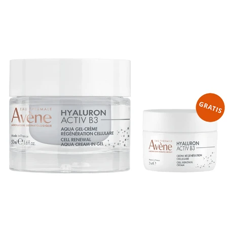 Avene Hyaluron Activ B3, гель-крем для восстановления клеточной ткани, 50 мл + крем для восстановления клеточной ткани, 7 мл бесплатно: цены и характеристики