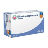 Набор нитриловых смотровых перчаток ABC First Aid, размер L, 100 шт.