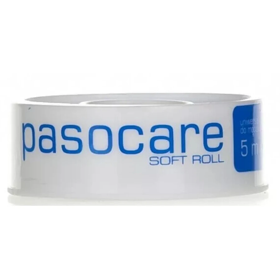 Пластир Pasocare флізелін в рулоні 5м х 1,25см Soft Roll 1 шт.: ціни та характеристики