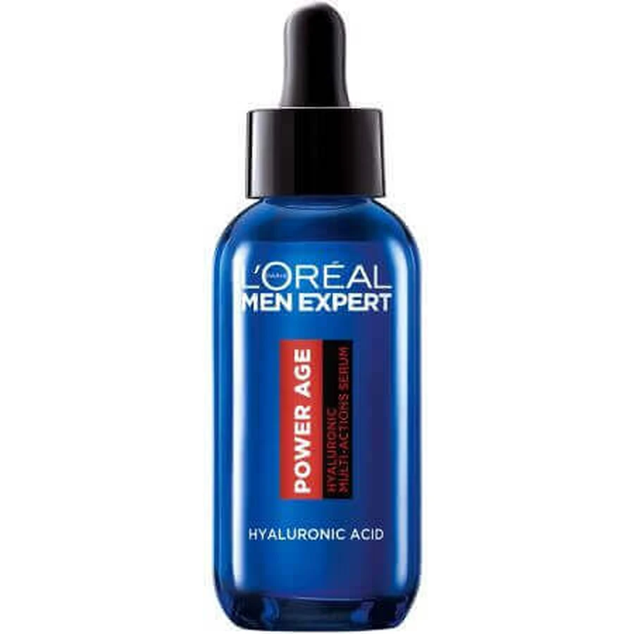Сыворотка с гиалуроновой кислотой Power Age для мужчин, 30 мл, LOreal: цены и характеристики