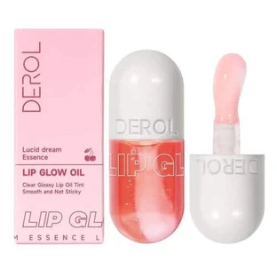 Олія для губ, Derol, Олійний відтінок для сяйва губ, Lucid Dream Essence, 01 Tangerine, 8 мл