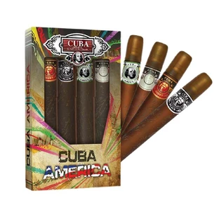 Туалетна вода Cuba Original Cuba America Set Black 35 мл + Туалетна вода Green 35 мл + Туалетна вода Brown 35 мл + Туалетна вода Grey 35 мл