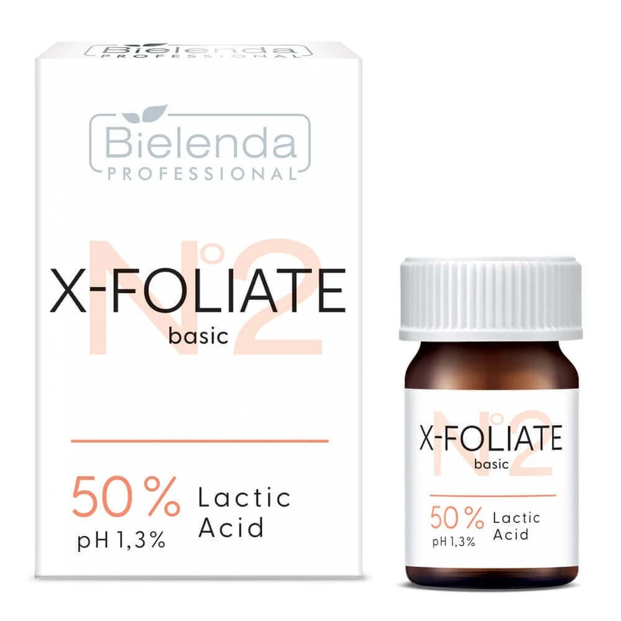 Bielenda Professional X-Foliate Basic Кислота молочная 50%, 5 мл: цены и характеристики