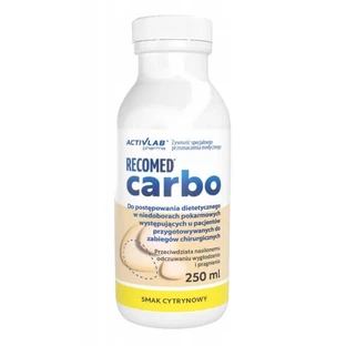 RecoMed Carbo зі смаком лимона, 250 мл