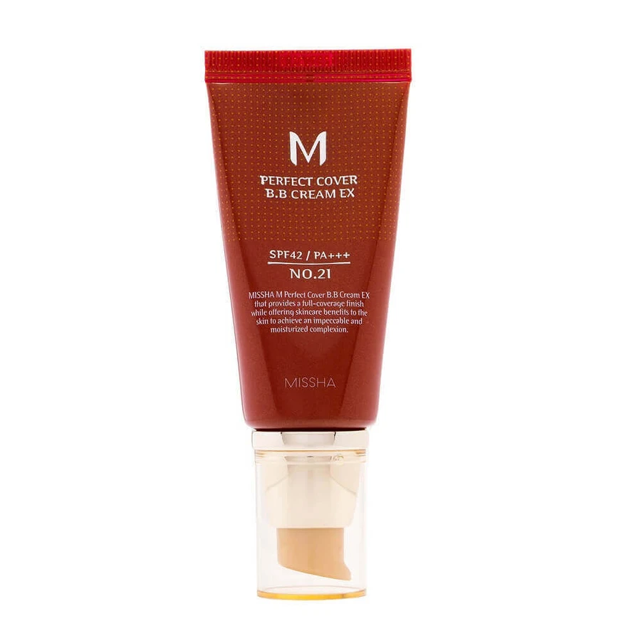 ВВ-крем Missha M Perfect Cover SPF42 Багатофункціональний ВВ-крем № 21 Світло-бежевий, 50 мл: ціни та характеристики