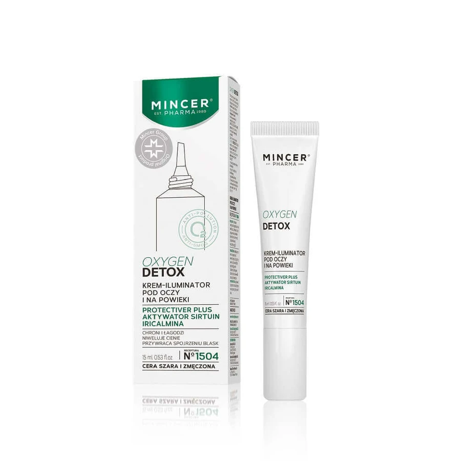 Mincer Pharma Oxygen Detox Illuminator Eye Cream № 150 15 мл: ціни та характеристики