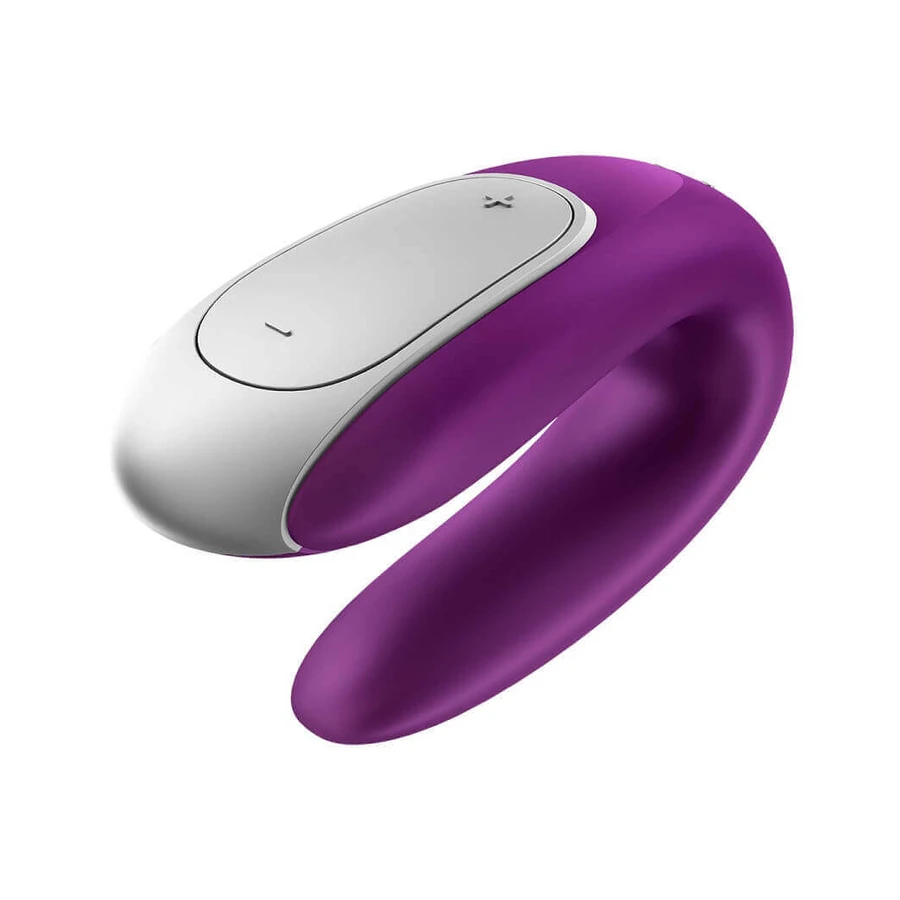 Вібратор Satisfyer Double Fun Partner для пар Violet: ціни та характеристики