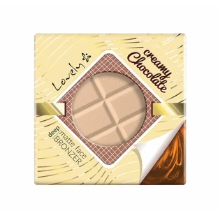 Бронзатор для обличчя Lovely Creamy Chocolate Deep Matte Face, 9 г