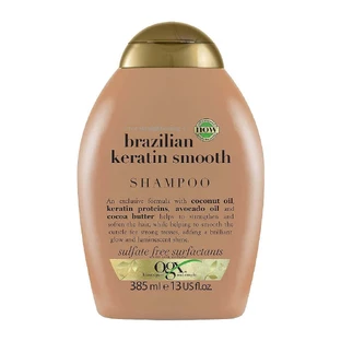 Шампунь OGX Ever Straightening + Brazilian Smoothing с бразильским кератином, 385 мл