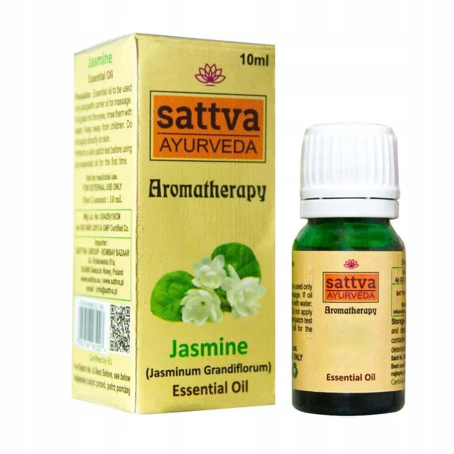 Sattva Aromatherapy Essential Oil Ефірна олія жасмину, 10 мл: ціни та характеристики