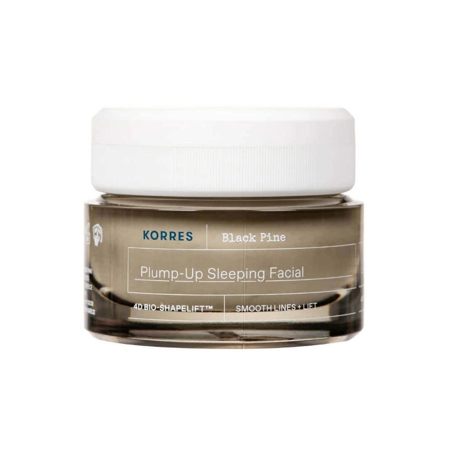 Нічна крем-маска Korres Black Pine Plump-Up Firming Night Cream-Mask, 40 мл: ціни та характеристики
