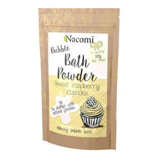 Пудра для ванн Nacomi Sweet Raspberry Cupcake Bath Powder, 150 г