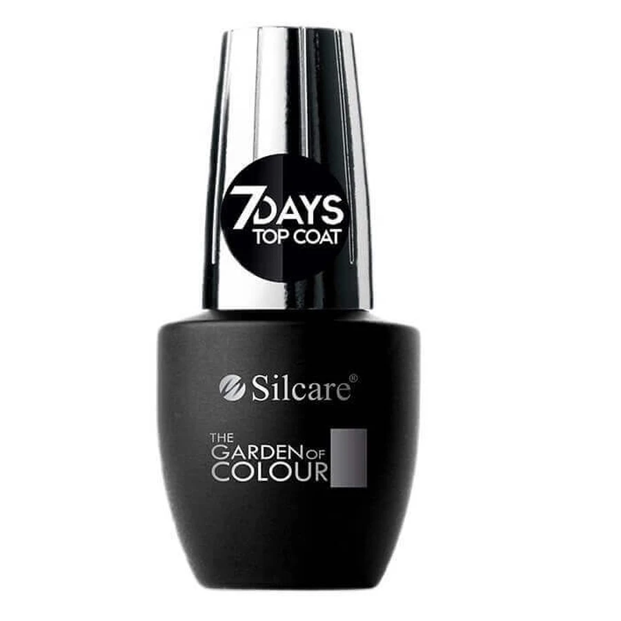 Silcare The Garden of Colour 7 Days top coat pentru unghii, 15 мл: цены и характеристики