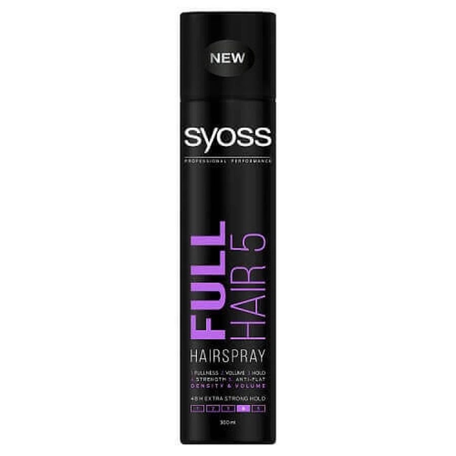 Лак для волосся Syoss Full Hair Extra Strong, 300 мл: ціни та характеристики