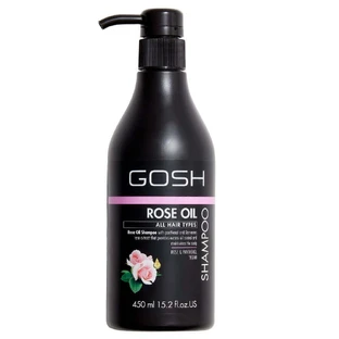 Шампунь для волос Gosh Rose Oil с маслом розы, 450 мл