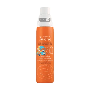 Сонцезахисний спрей Avene SPF 50+ для дітей 200 мл