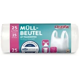 CleanPac, Мусорные пакеты с ручками, 25л, 25 шт.