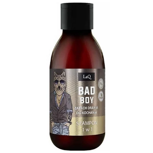 LaQ Bad Boy, мини șampon de păr, argintiu, 100 мл