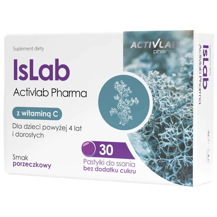 ActivLab Pharma IsLab, 30 пастилок: ціни та характеристики