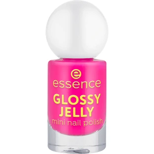 Міні-глянцевий желейний лак для нігтів, 02 Pink, 5 мл, Essence