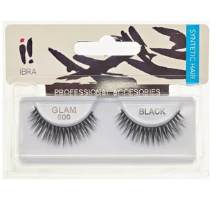 Ibra Пара искусственных ресниц на ремешке Glam 600 Black