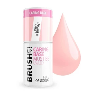 BrushUp! База Caring Base Light & Bright Hybrid Nail Base, 5 г