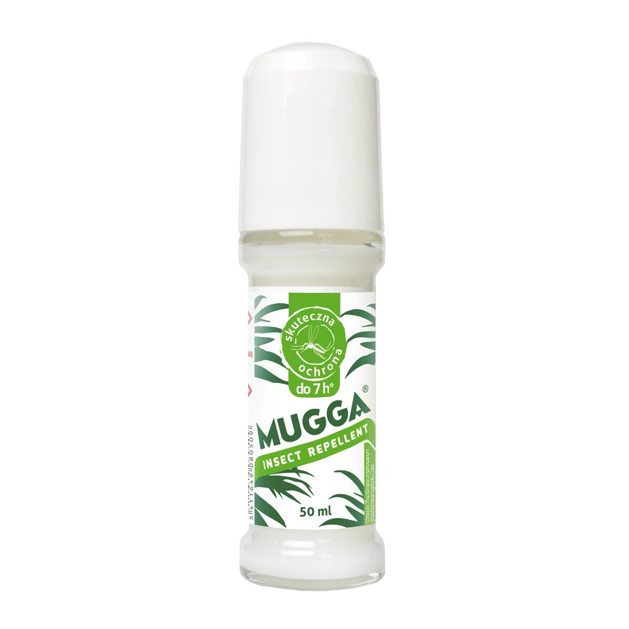 Mugga Insect Repellent, средство от комаров и клещей, ролл-он, DEET 20%, 50 мл: цены и характеристики